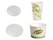 1). Compostable PLA Hot Paper Cup and CPLA Lid