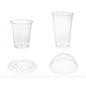 4). PET Plastic Cup and Lid