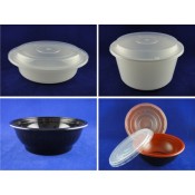 5). PP Round Container and Lid